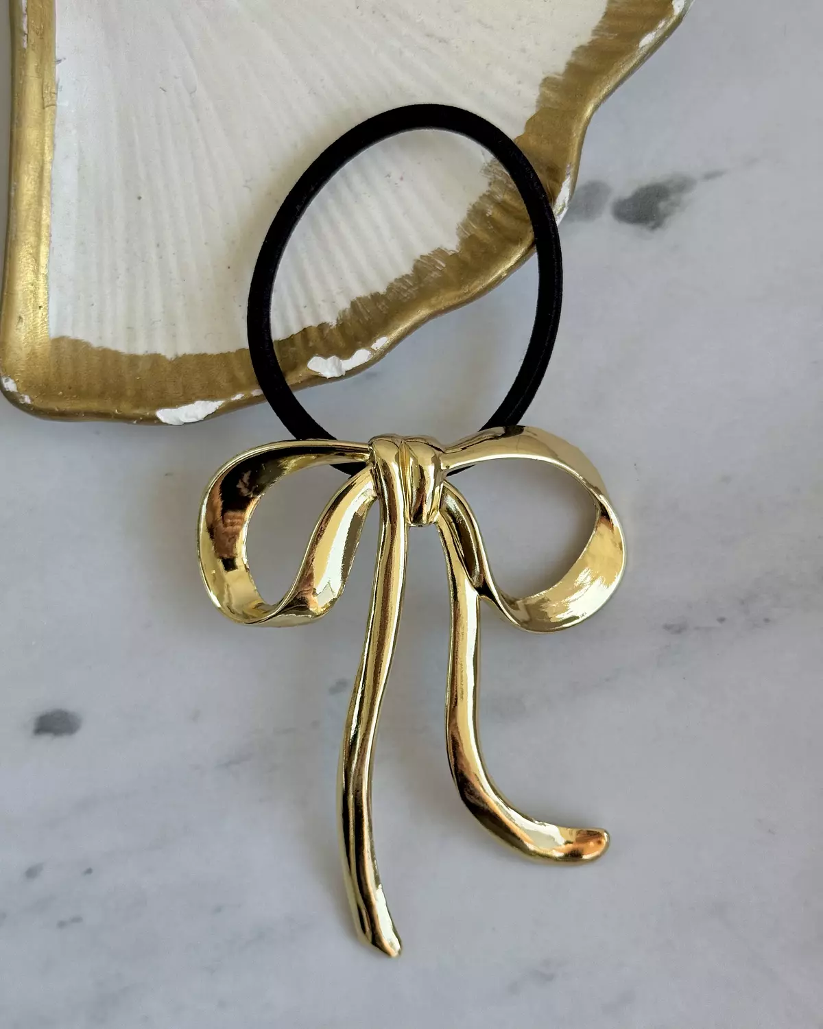 Gold scrunchie 20 image
