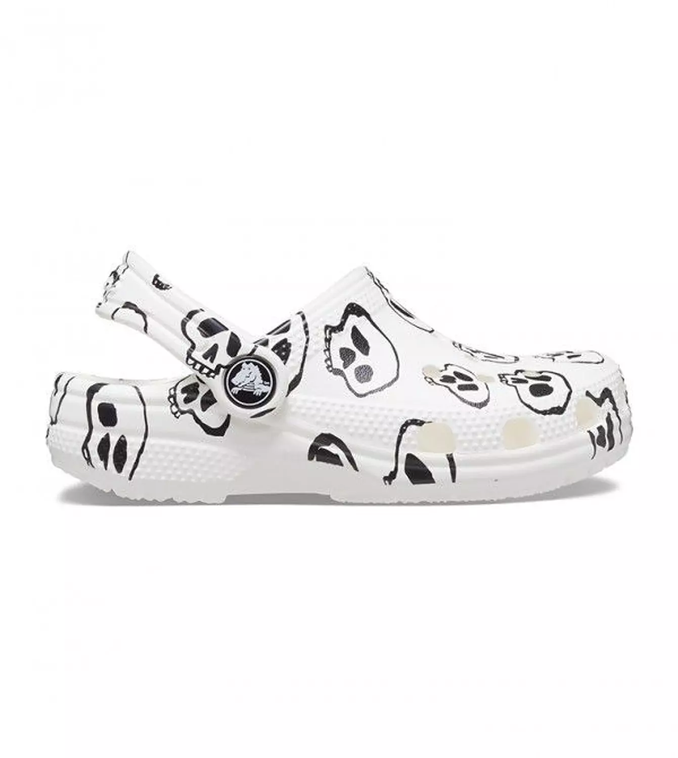 Classic Skull Print Clog 2