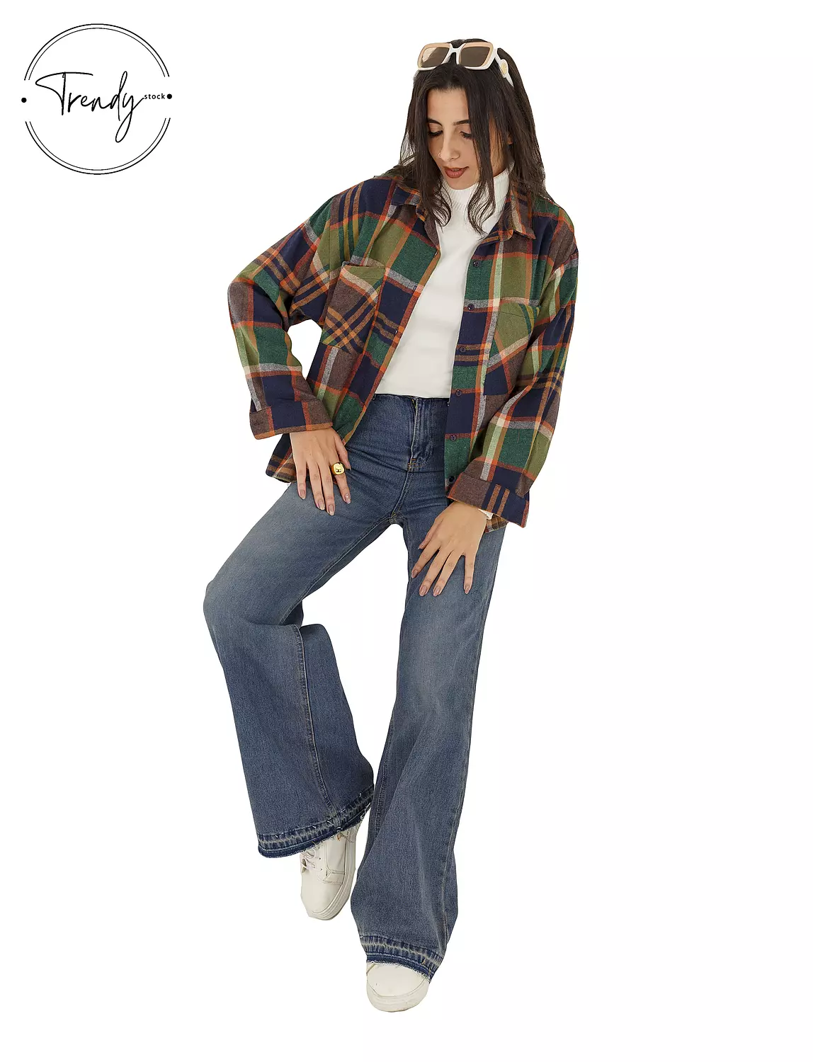 Checked shirt 1
