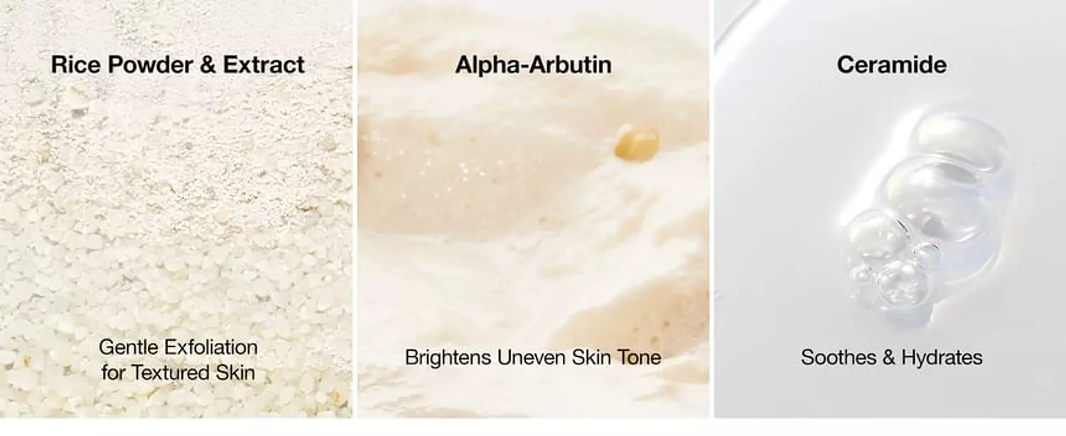 Anua - Rice Enzyme Brightening Cleansing Powder 2