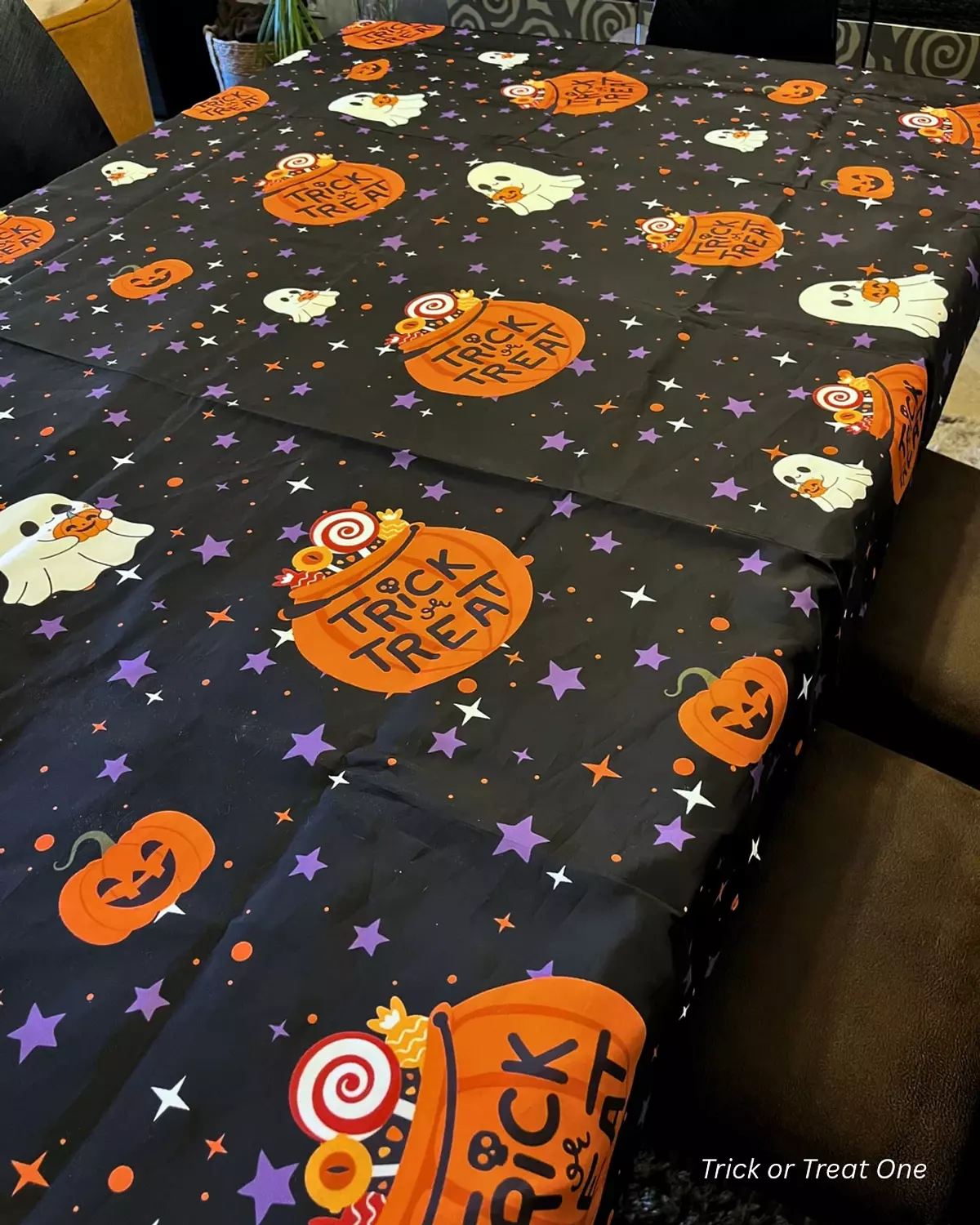 Trick or Treat Halloween Tablecover 1