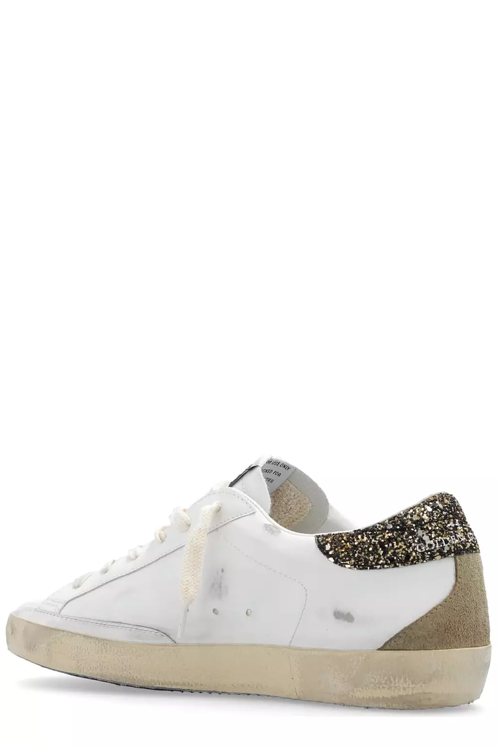Golden Goose Superstar Sneaker in White, Ice, & Grey 4