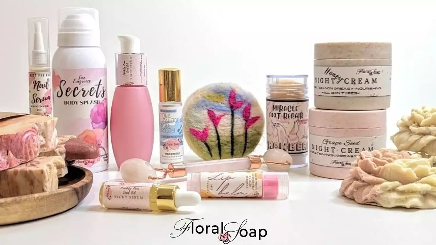 banner image for Floral soap