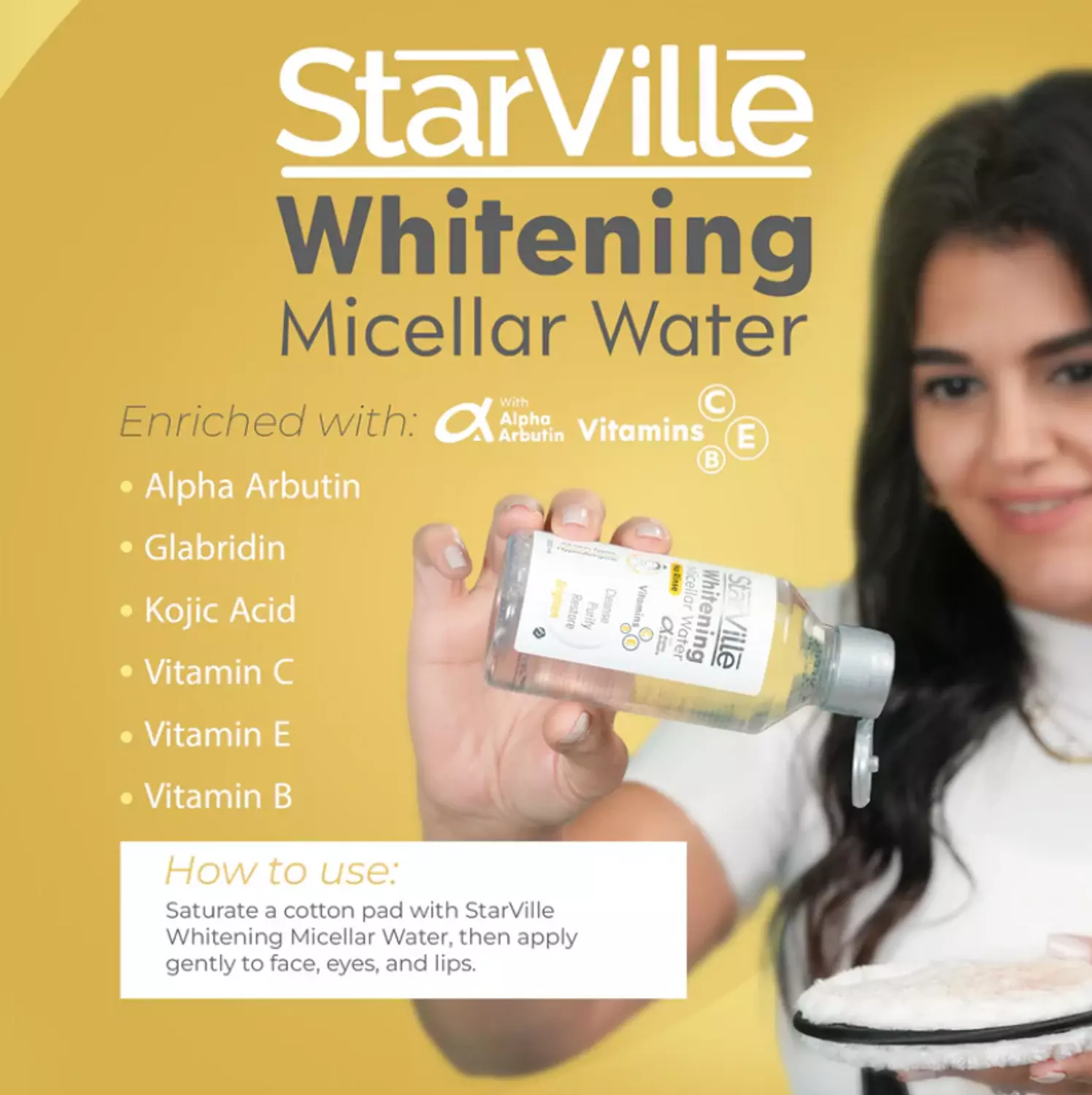 STARVILLE WHITENING MICELLAR WATER 100 ML  1