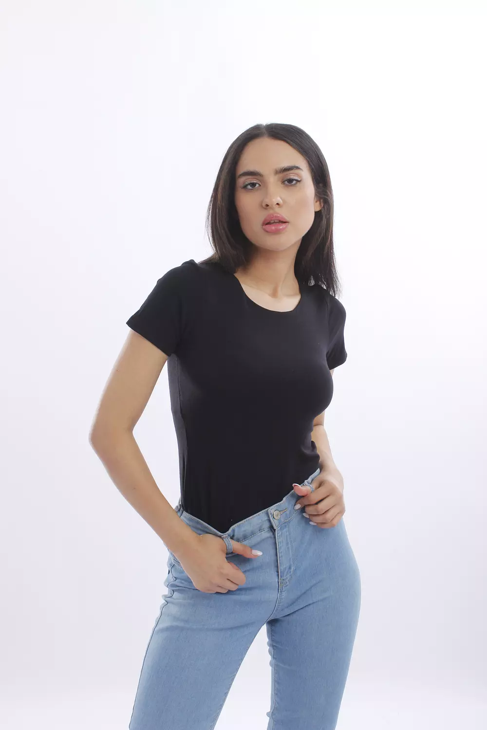 NEW-short sleeve top double layered (70% cotton/30% polyester) 3