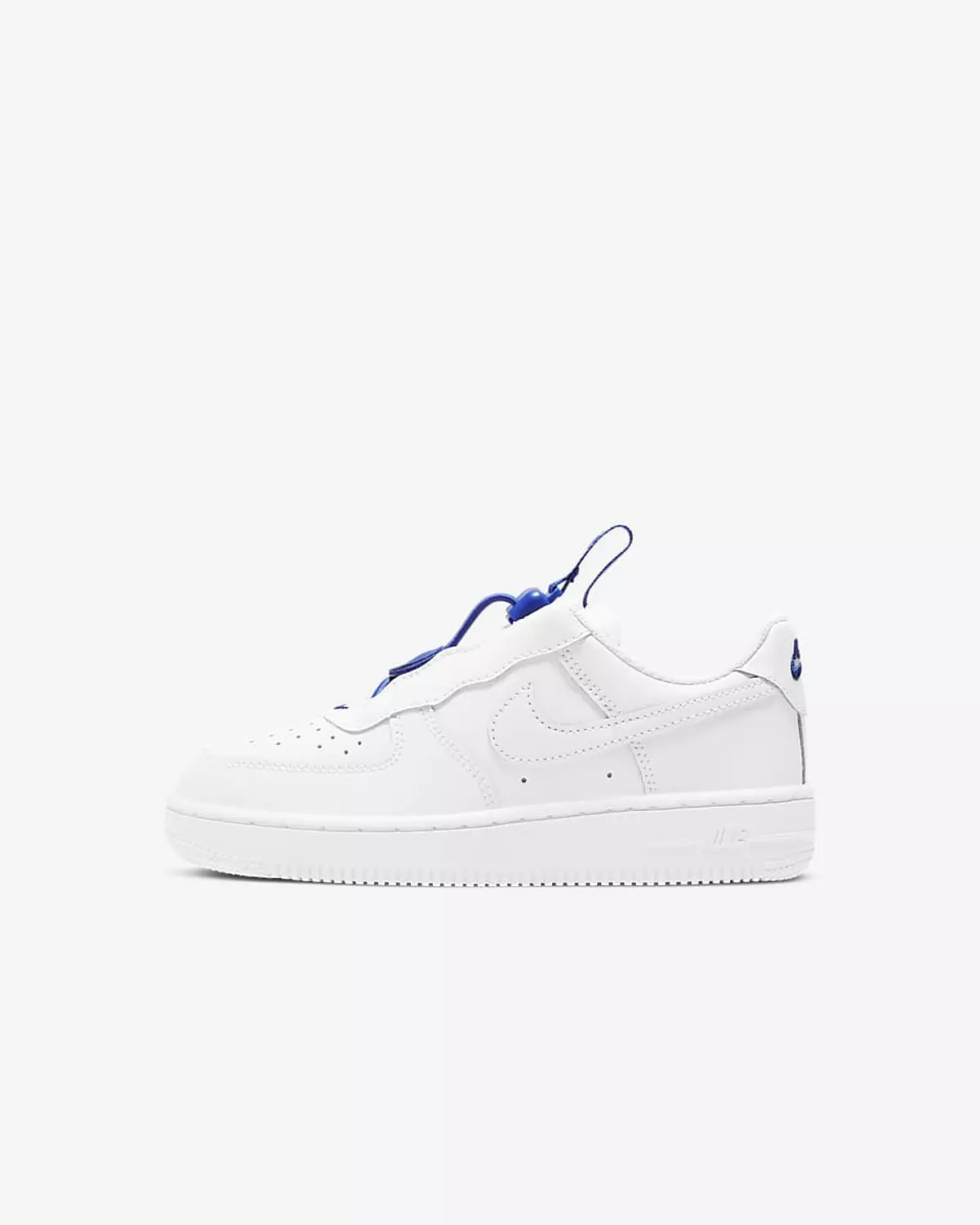 Nike Force 1 Toggle Little Kids' Shoe White  1