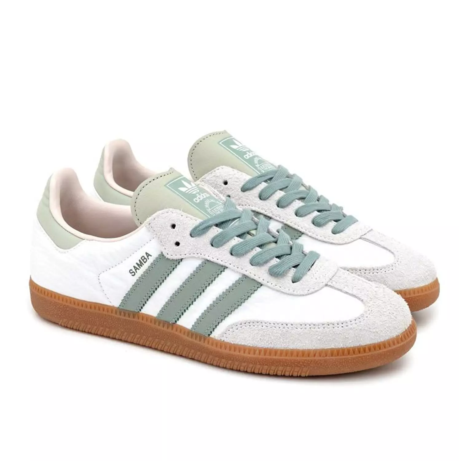 Samba "Silver Green" sneakers 4