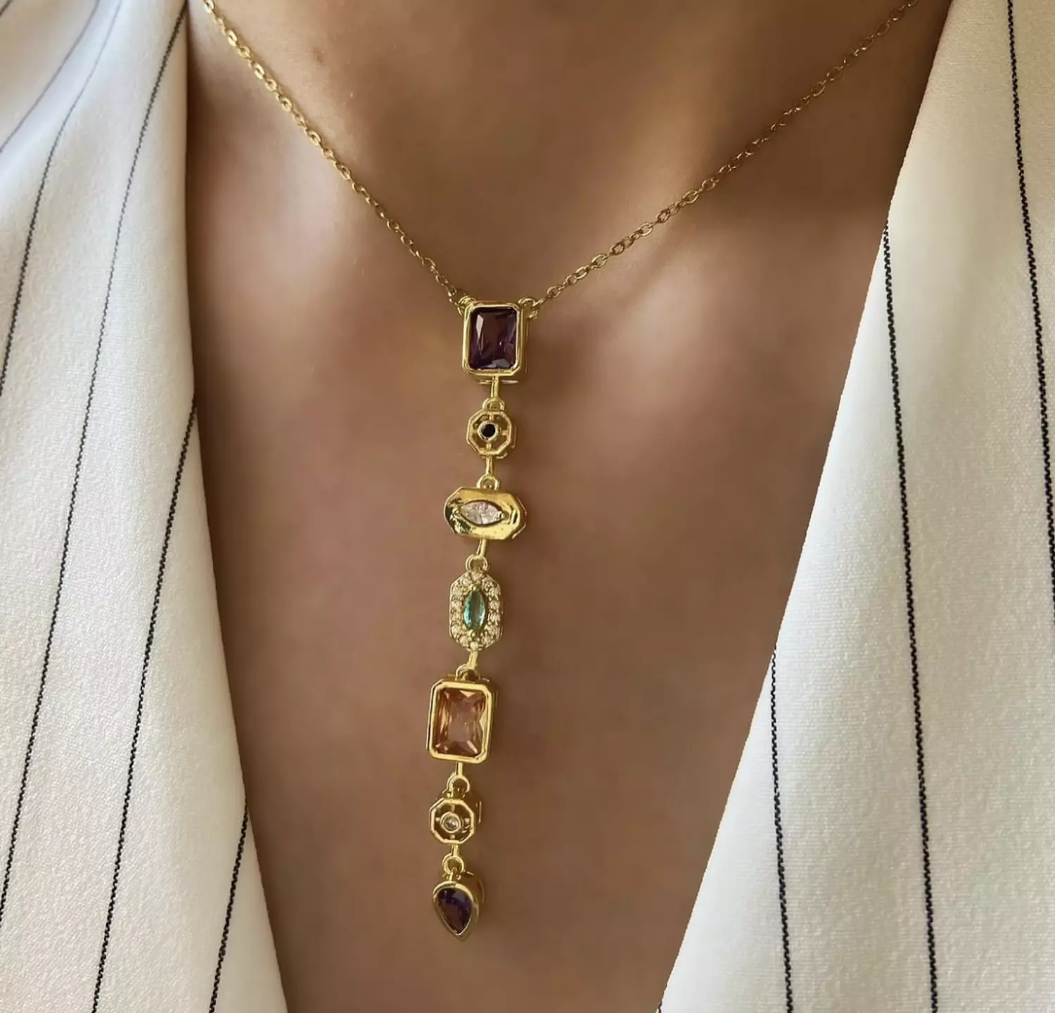 Trendy Y Necklace hover image