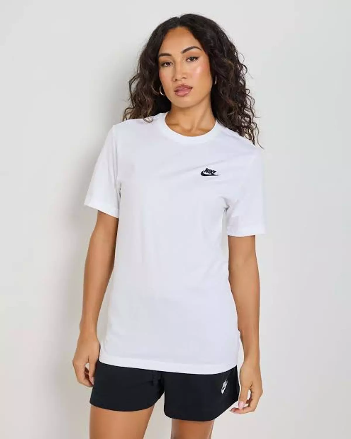 T-shirt nike slim fit white 2