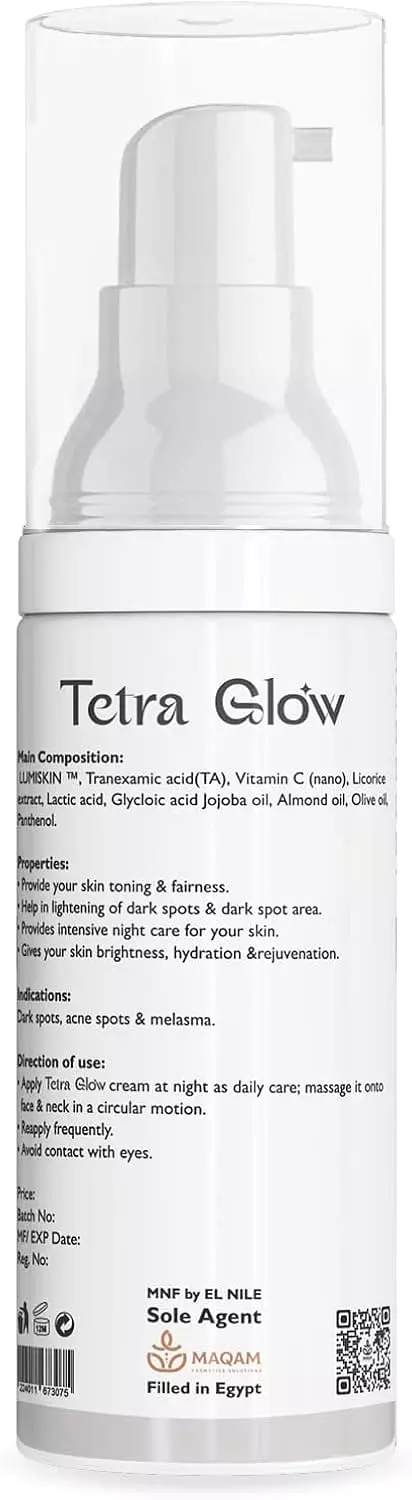 TETRA GLOW NIGHT CARE CREAM FACE&NECK 30 GM 3