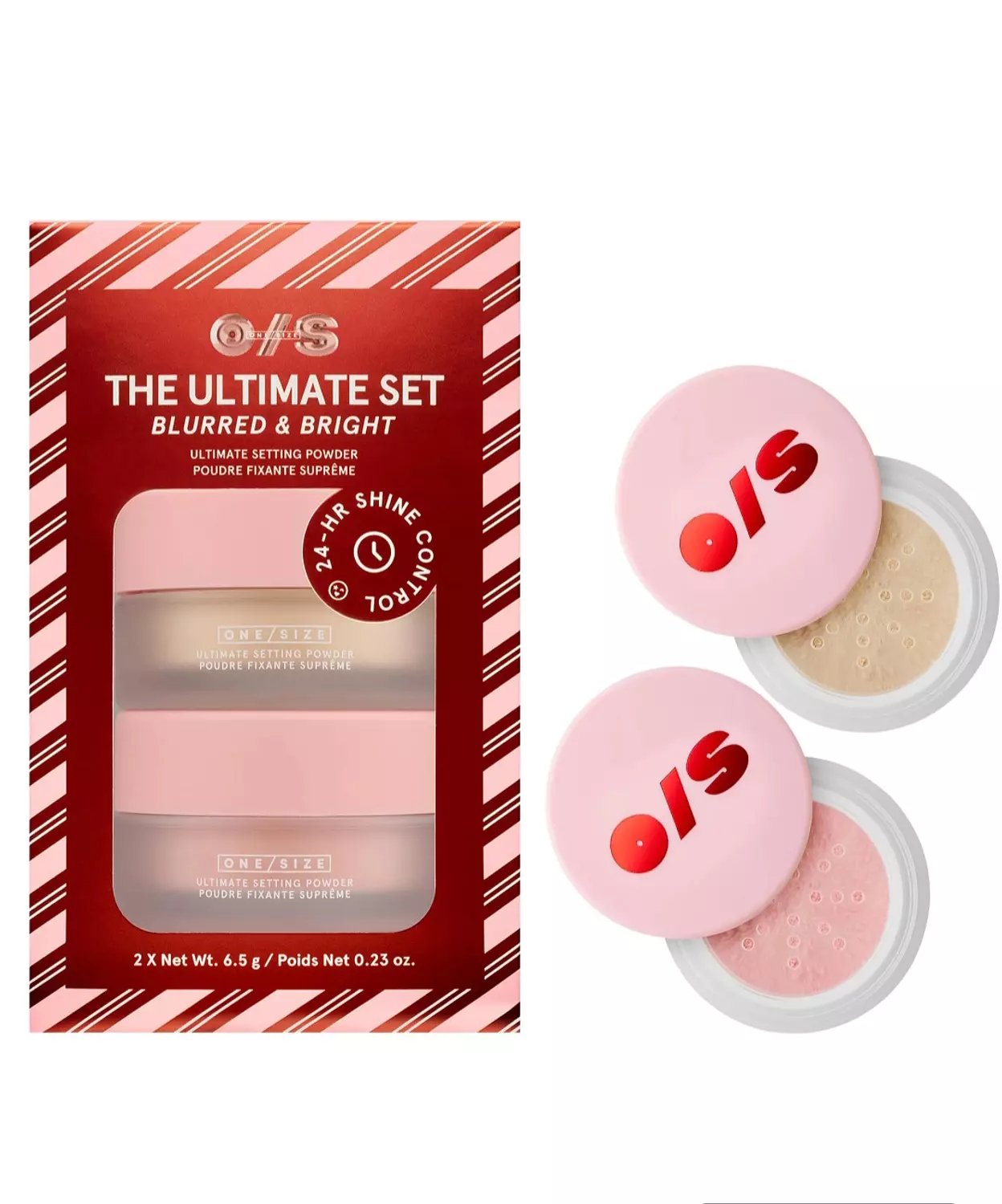 ONE/SIZE by Patrick Starrr  Ultimate Blurring Setting Powder Blurred & Bright Travel Duo