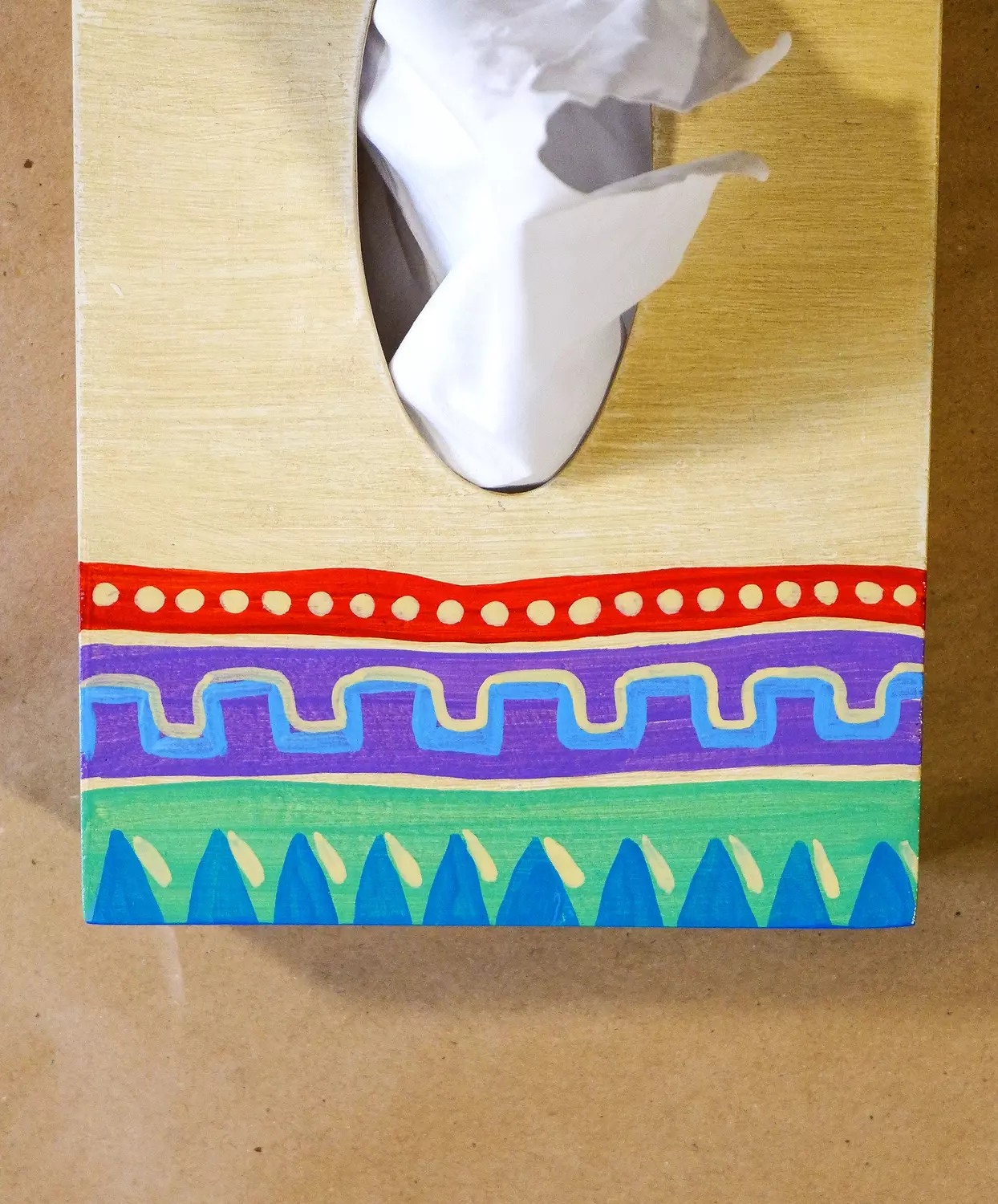 Tissue box - summer image