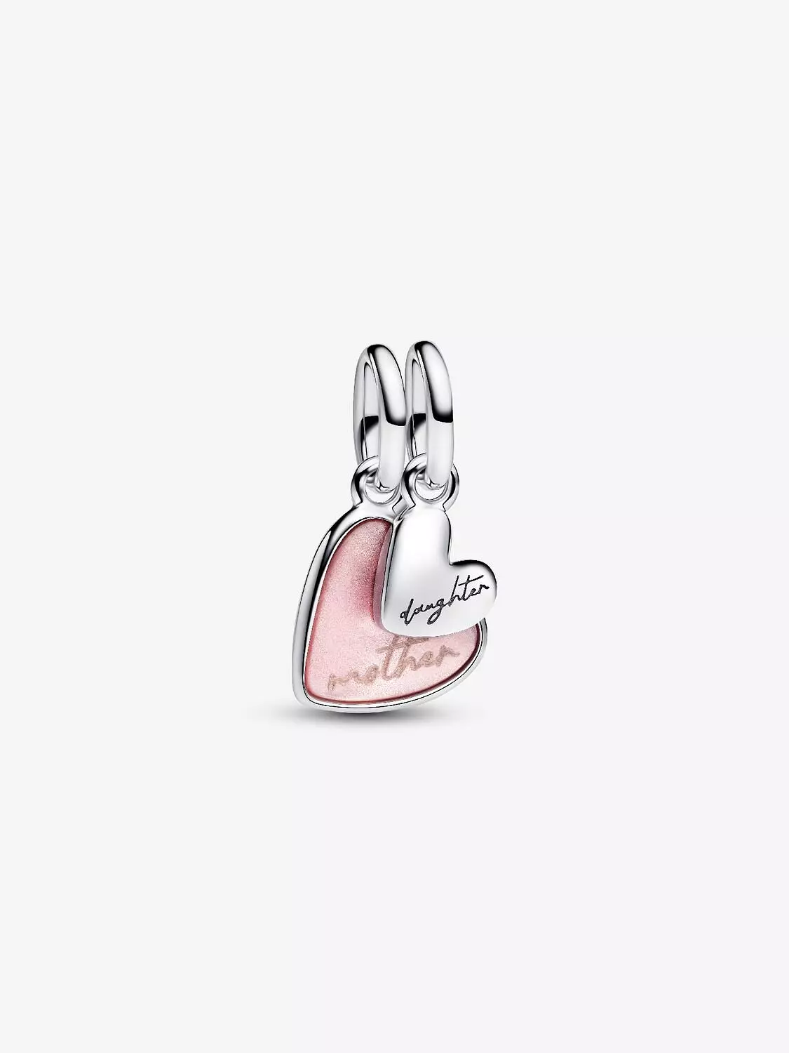 Splittable Mother & Daughter Dangle Charm Sterling silver image