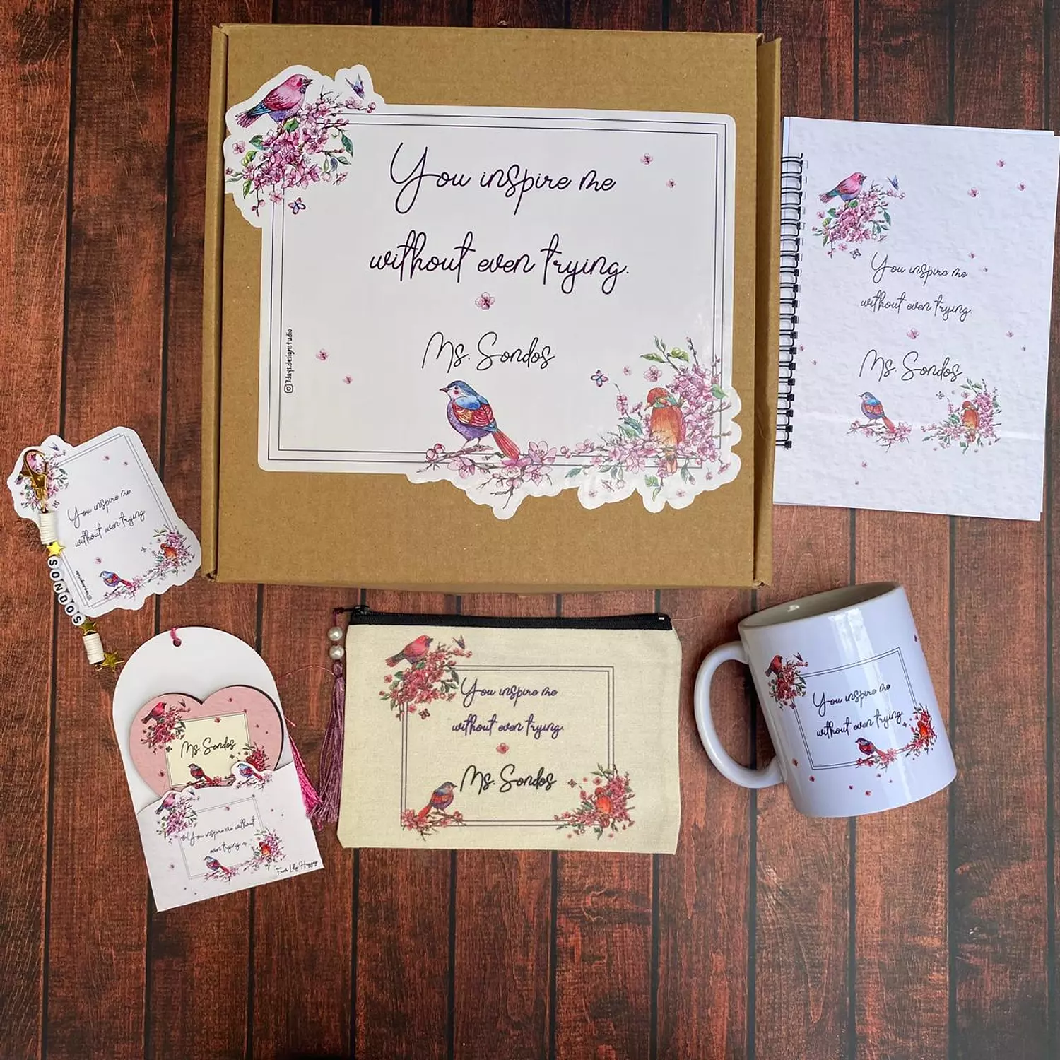 Birds Purple Gift Box    image