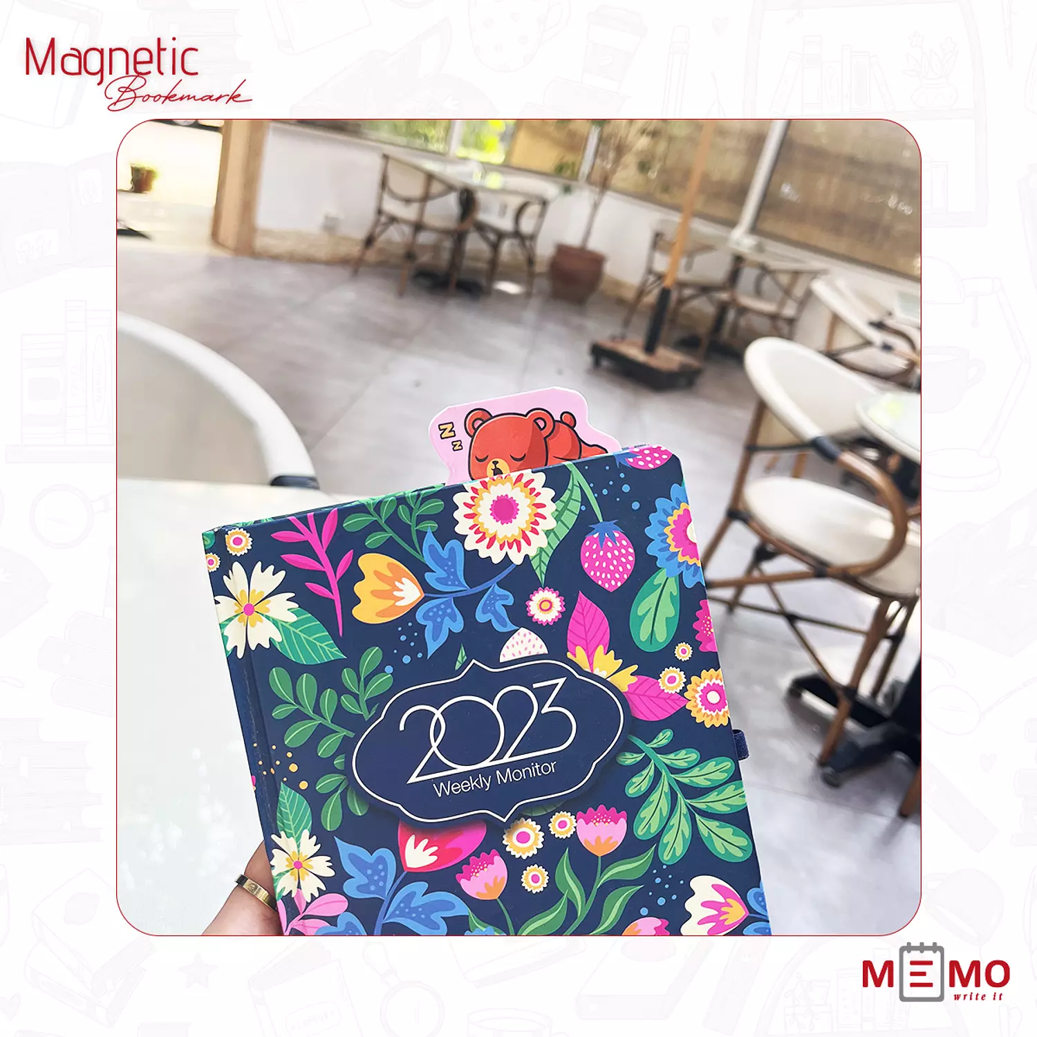 Memo  Magnetic Bookmarks "Sweet Bears" (3 pcs) 6