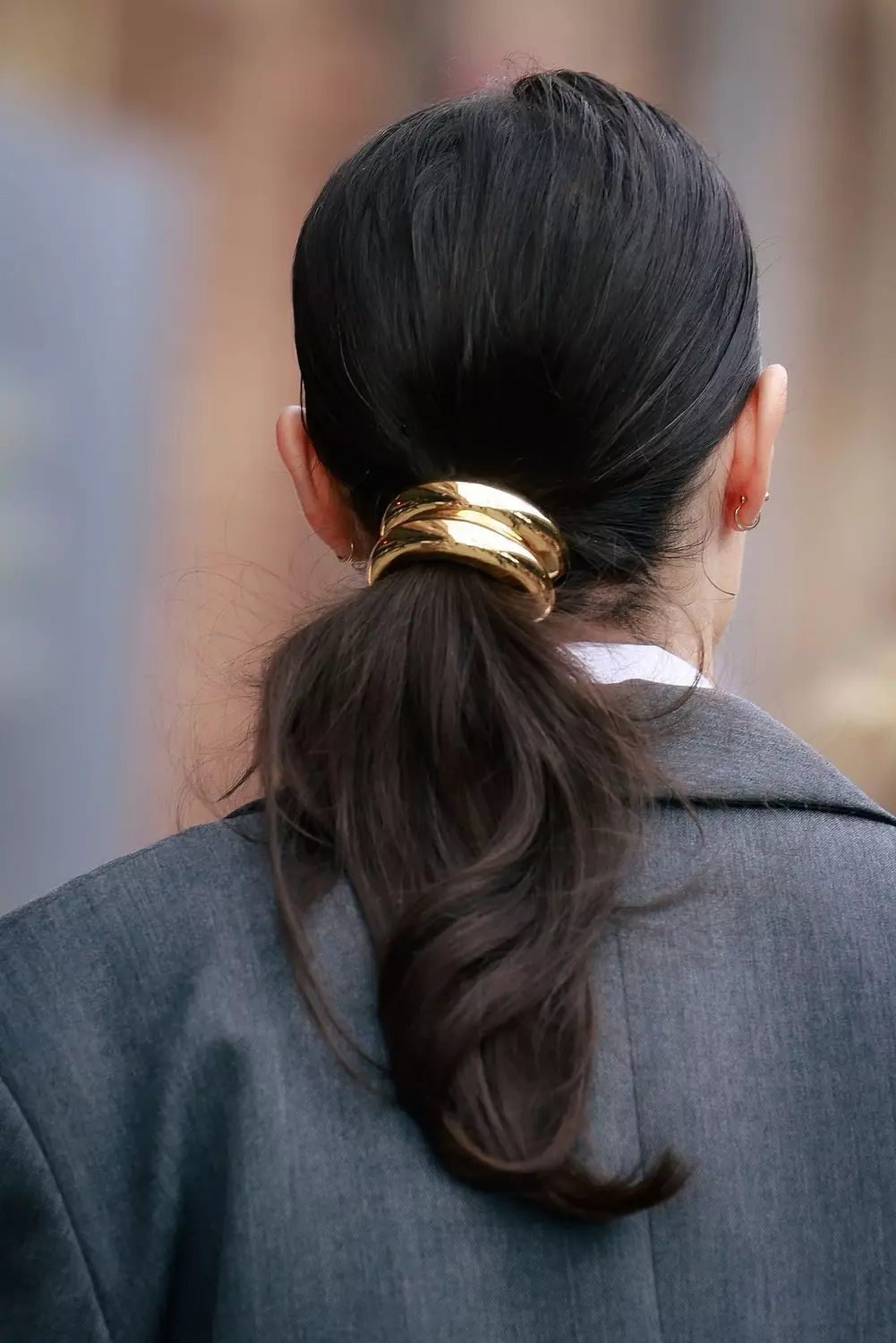 Gold scrunchie 8 image
