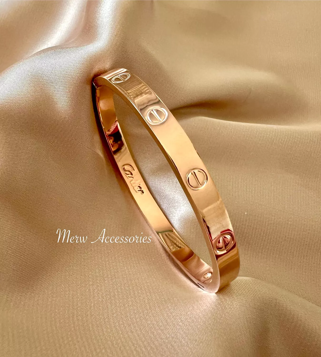 Rose gold bangle  1