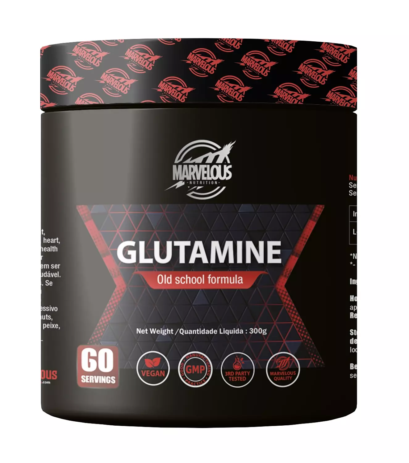 Marvelous glutamine 60ser.300gm image