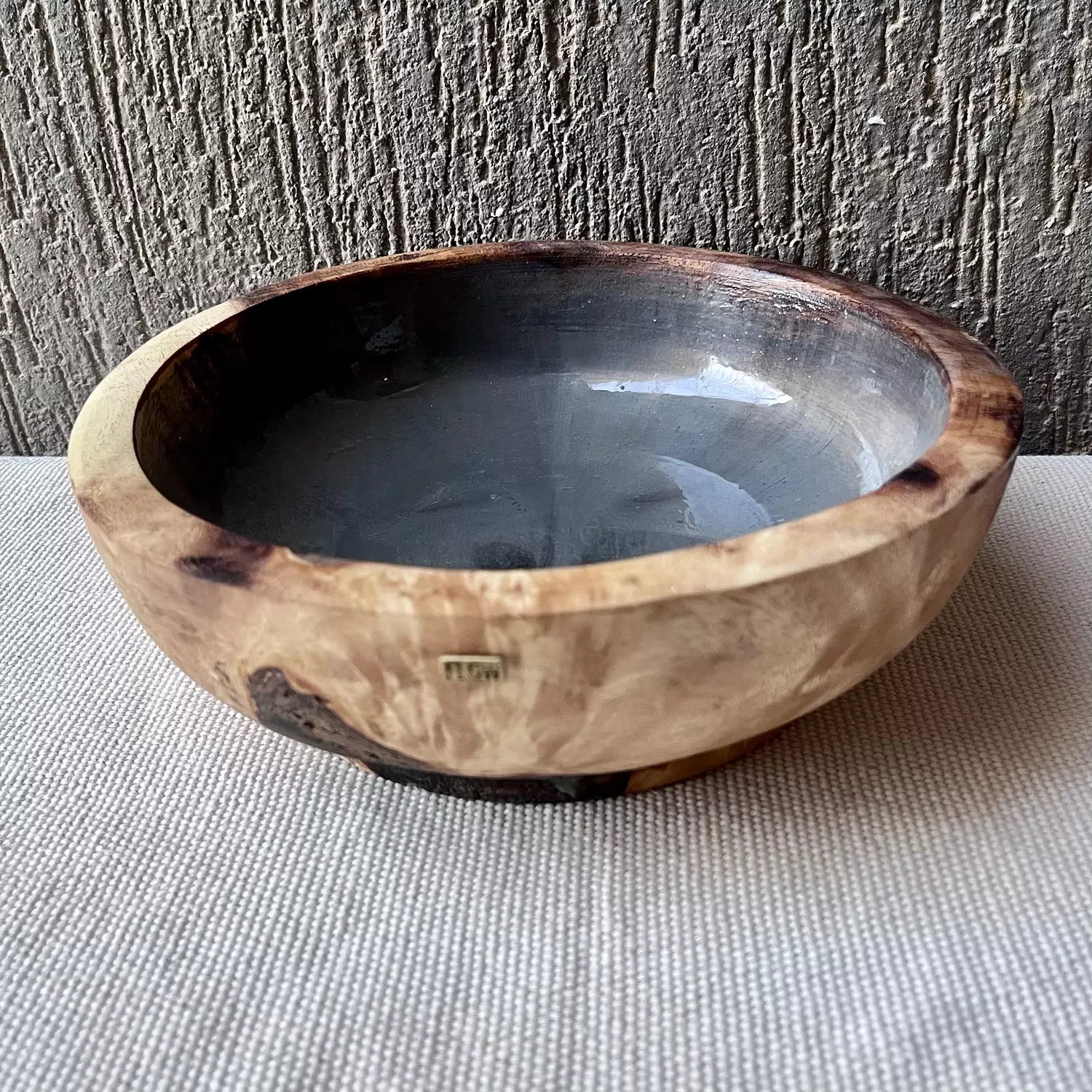 Grey Wood Bowl 2