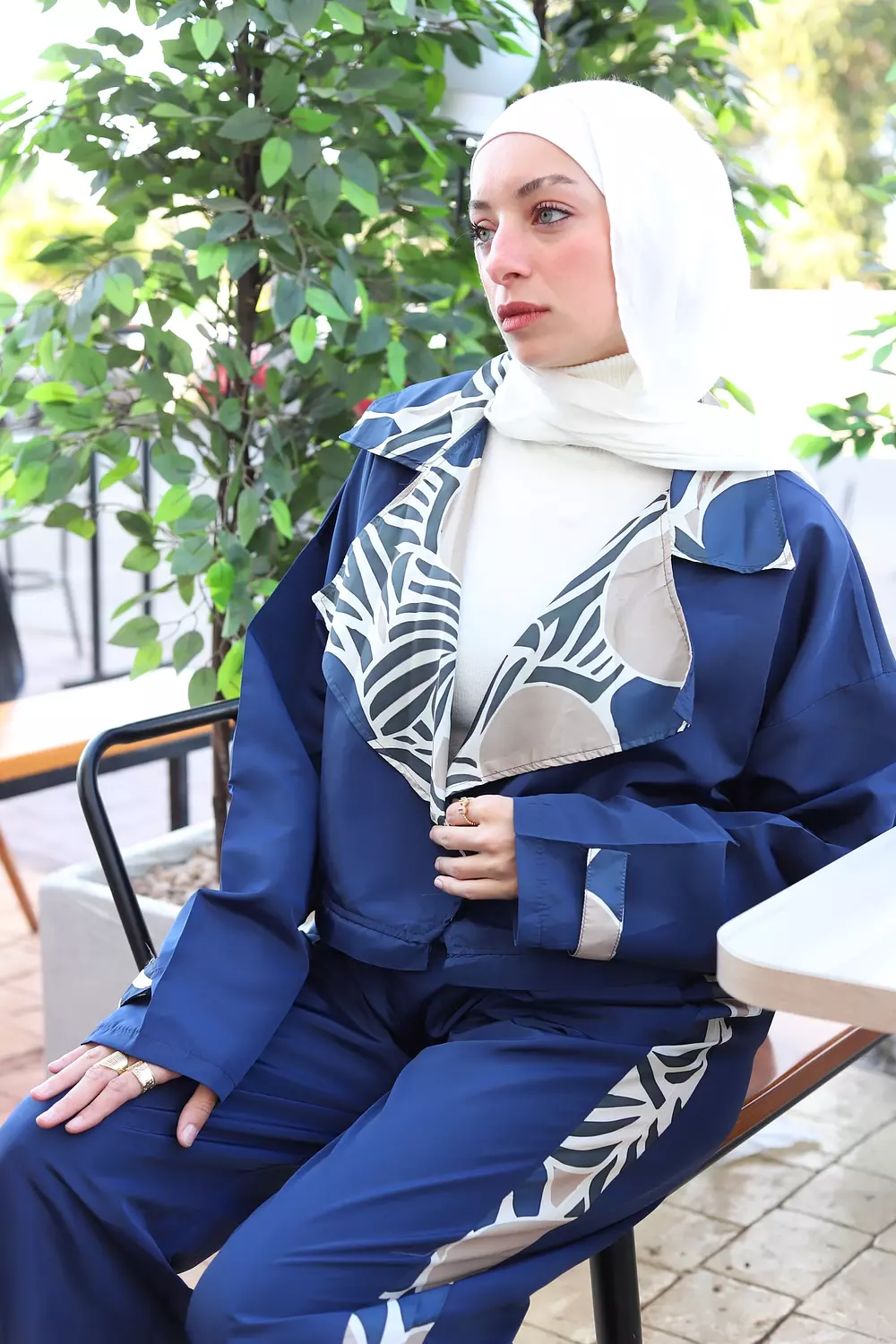 Navy Waterproof Suit (coat)  3