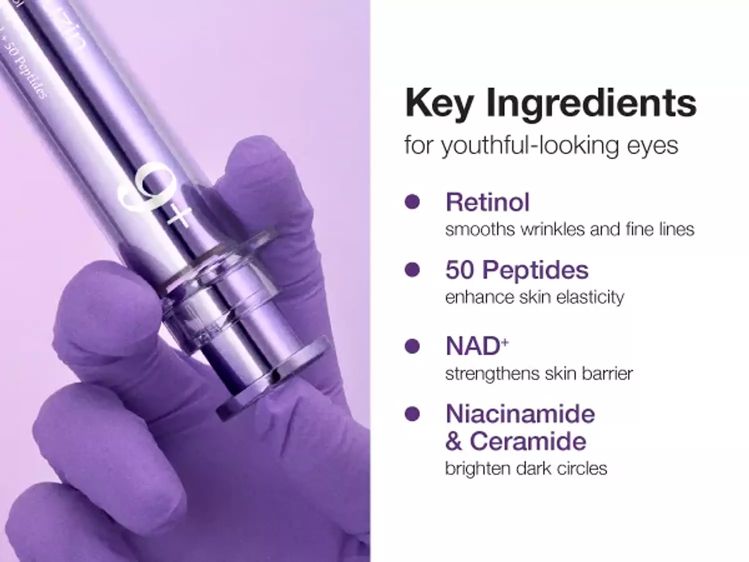 Numbuzin - No.9 NAD+ Retinol Volumetox Eye Cream 3