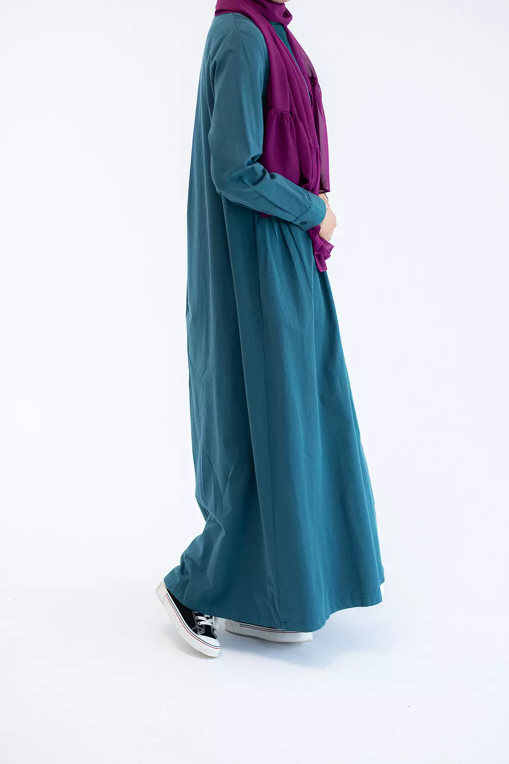 Teal Abaya Dress 1