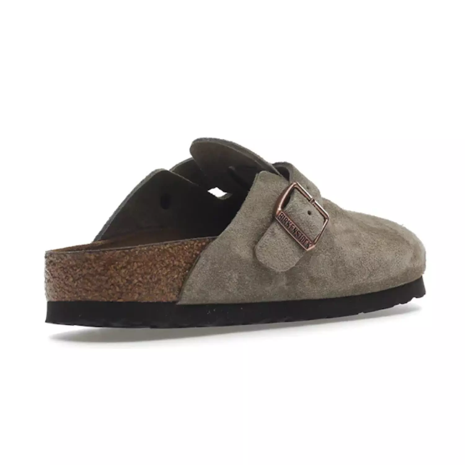 Birkenstock Boston Soft Footbed – Suede Taupe 2
