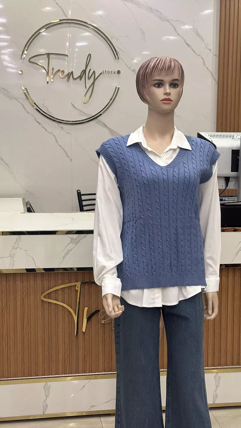 V-neck Sweater Vest 10