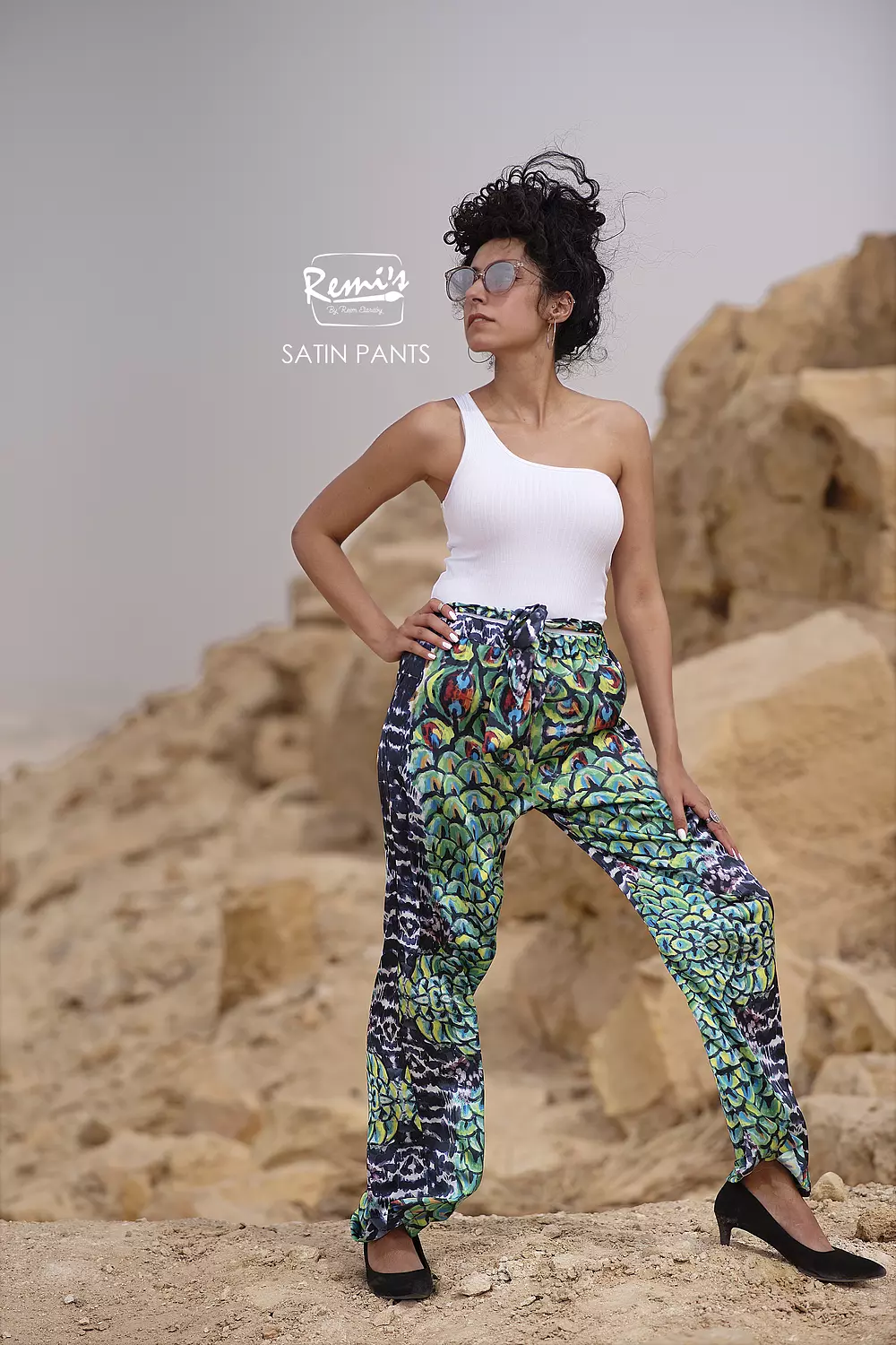 Peacock print set 3
