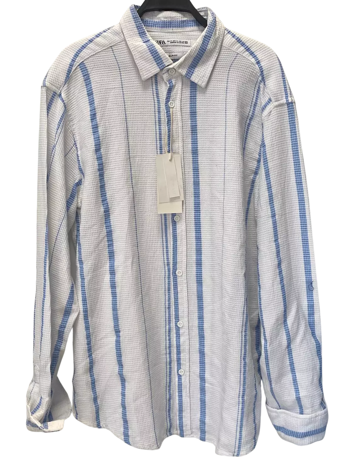 ZARA Pique Shirt - Slim Fit hover image