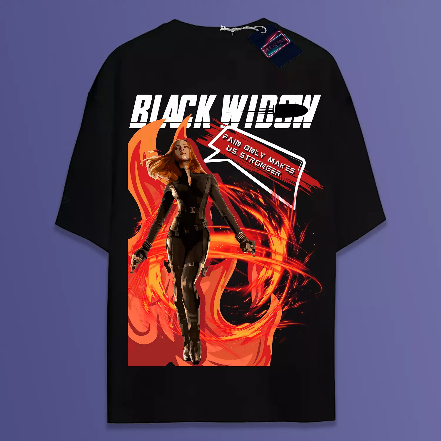 Black Widow T-shirt image