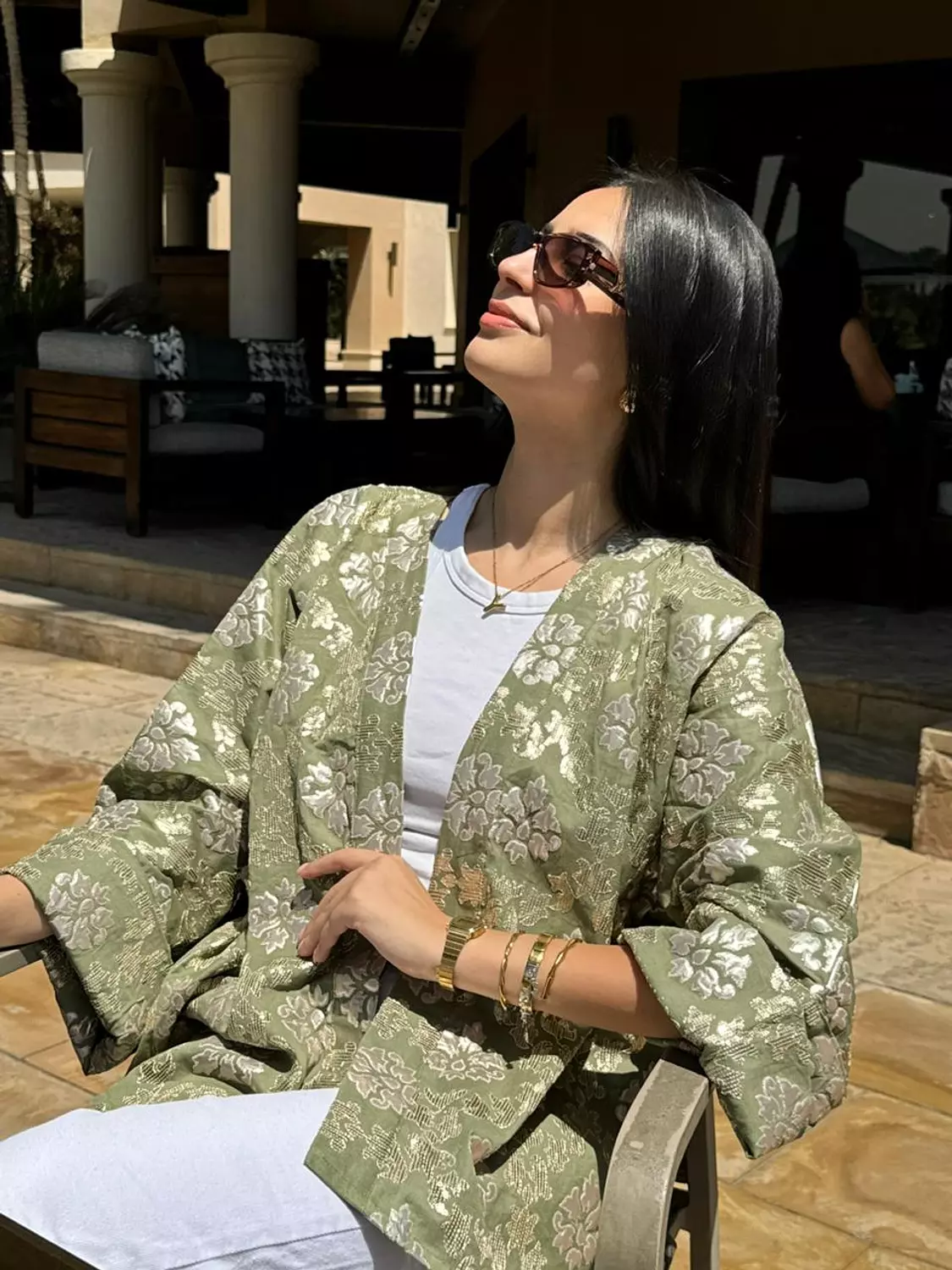 Majda green jacket  5