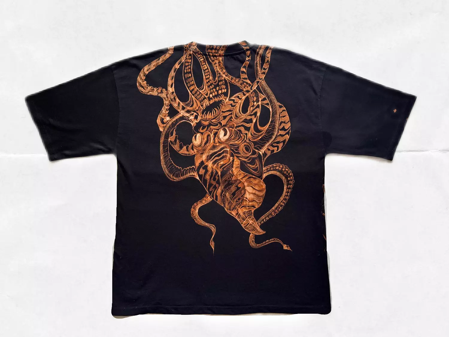 “Squid “ bleached t-shirt  hover image