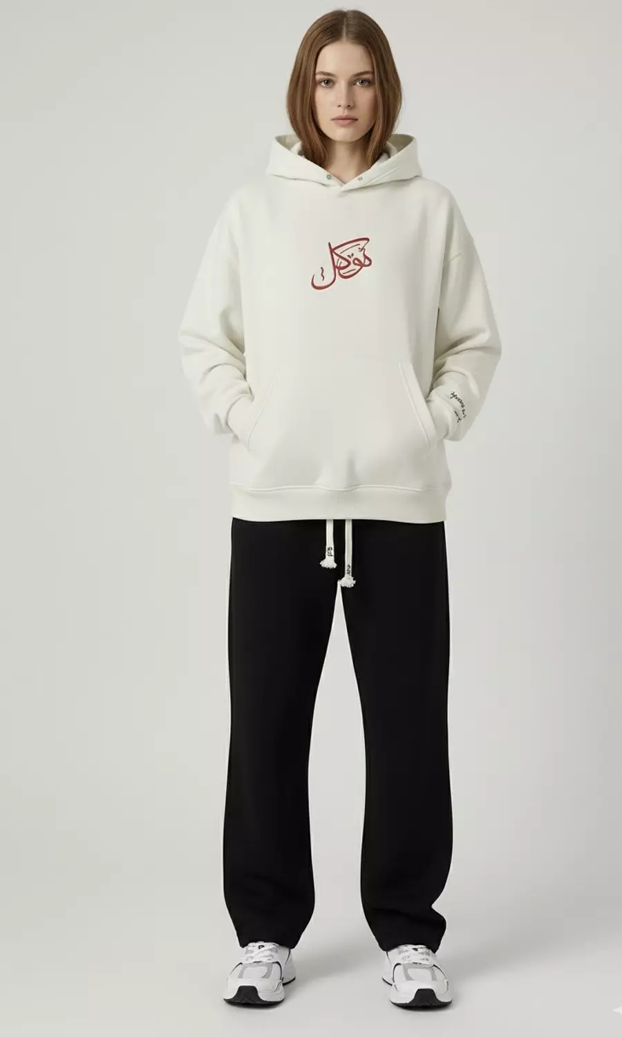 TAWAKKUL Hoodie _ White 3