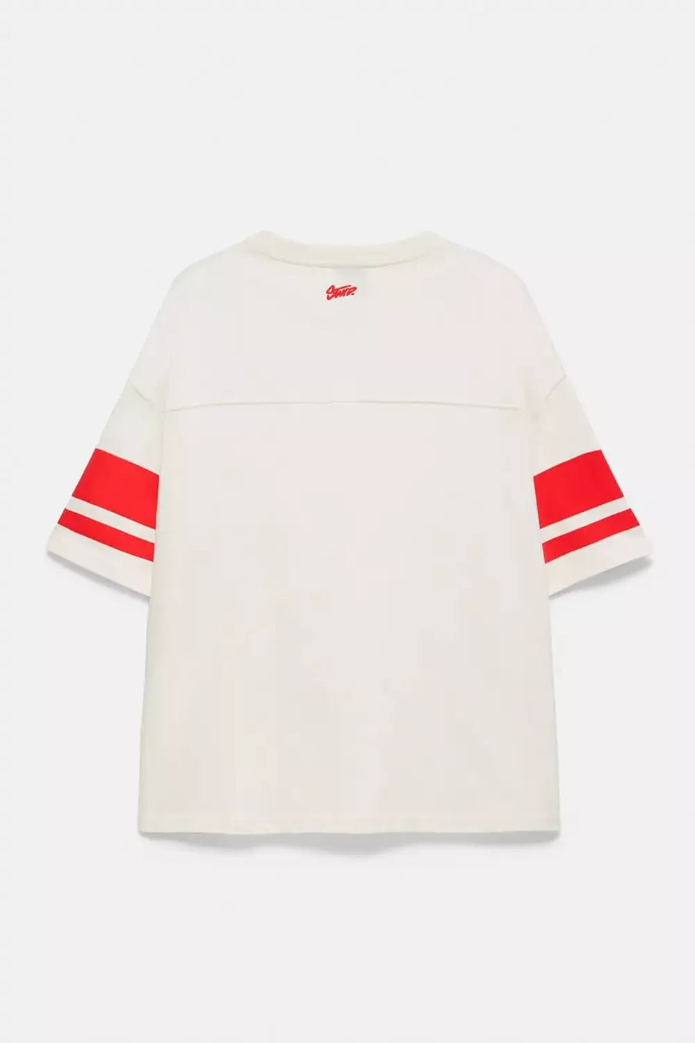 PULL&BEAR VARSITY 91 EMBROIDERED  T-SHIRT  14