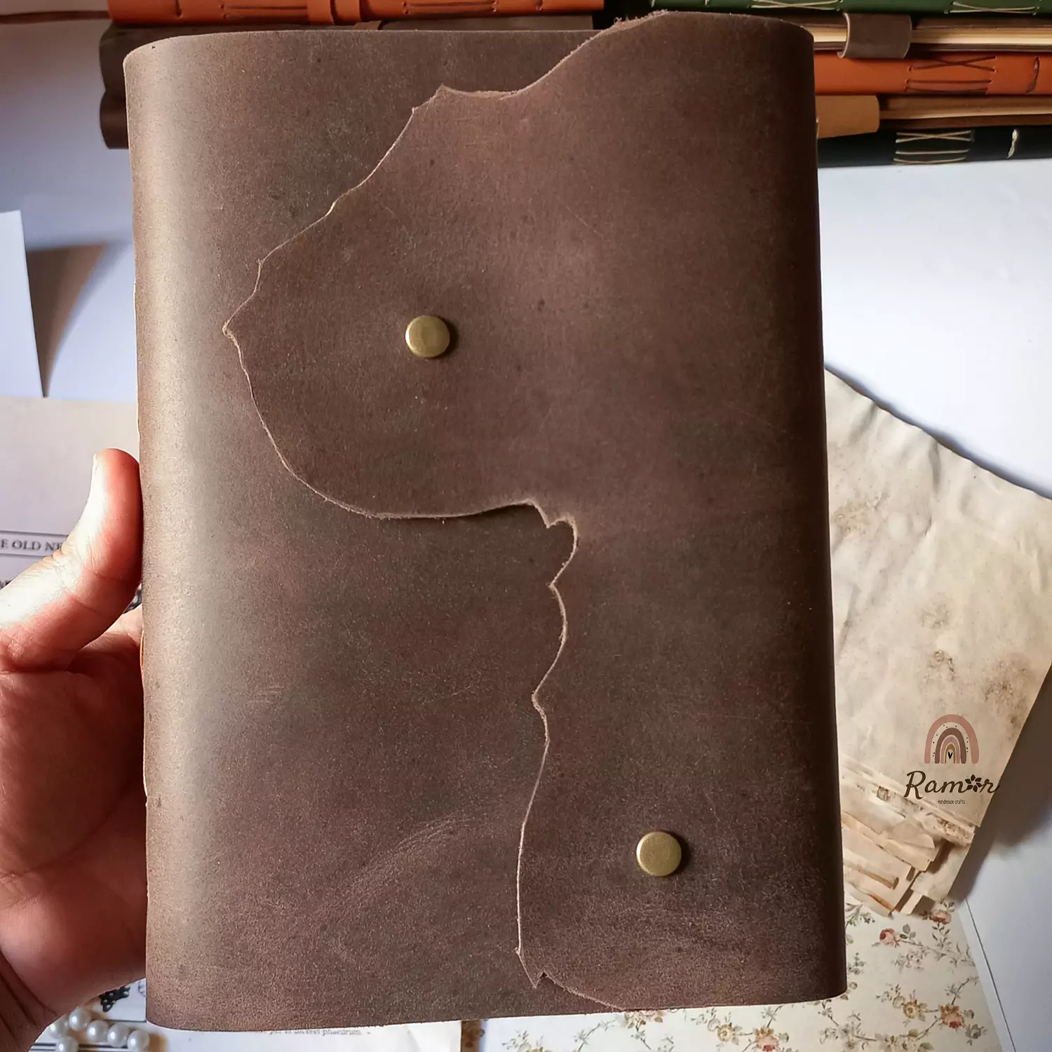 classic journal A5 Africa shape  image