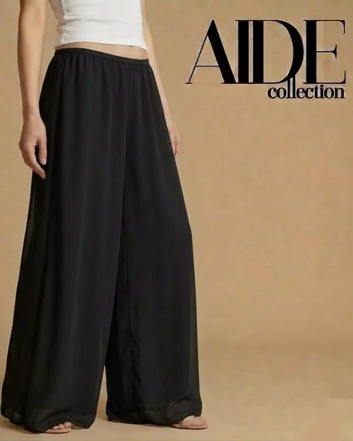 Chaifon  wide leg pants image