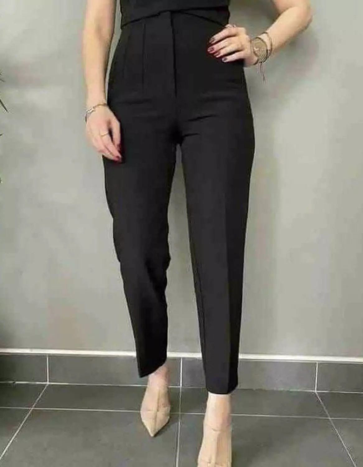 Formal pants with front pleats  4