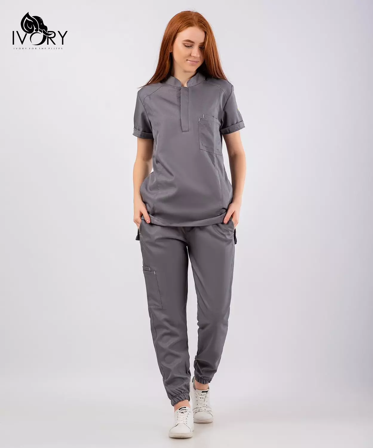 Unisex Half Collar Sweat Pants (Her) 12