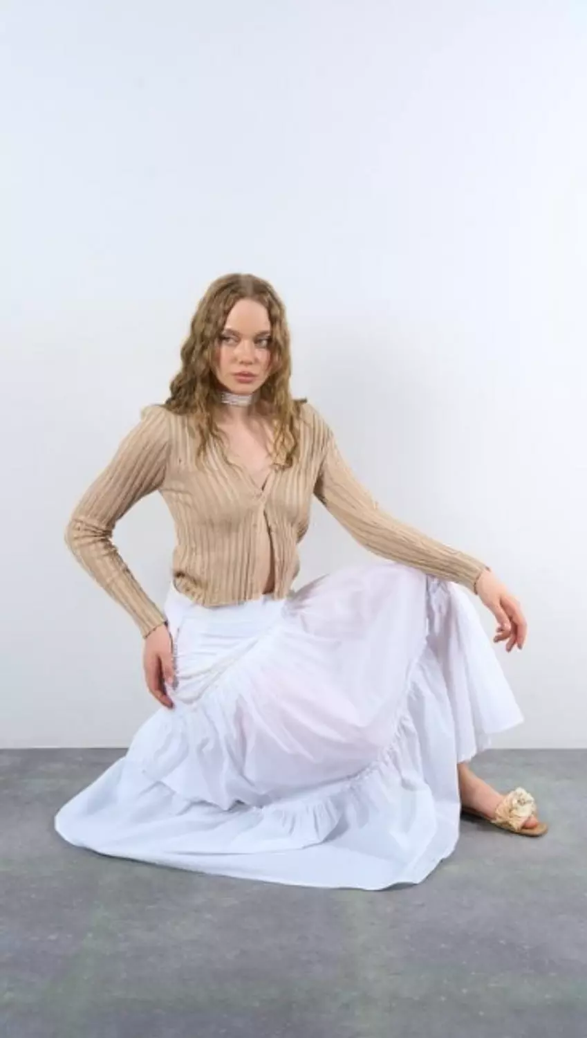 Knit Crop Cardigan 3