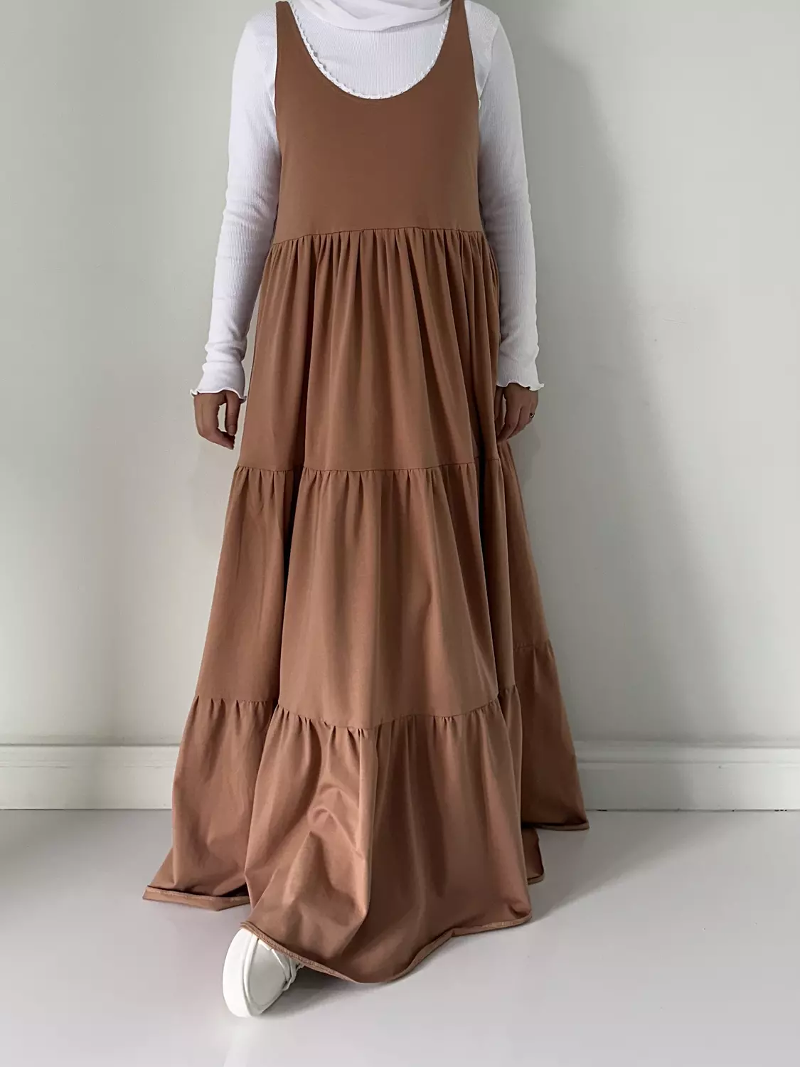 Orang ruffles cotton dress (T)  2