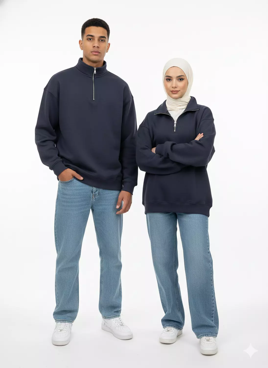 Unisex Quarter-Zip Sweatshirt 1