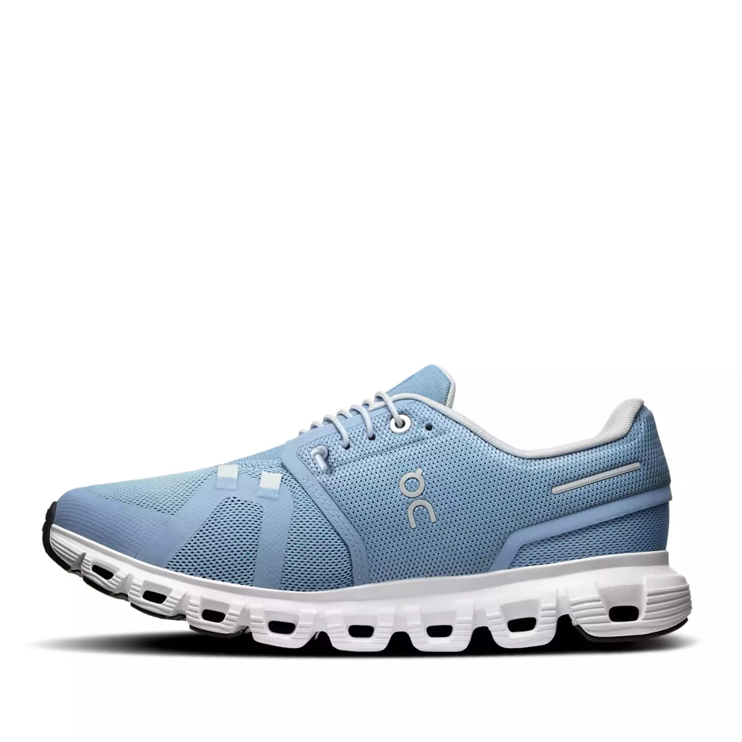 On Running Cloud 6 Chambray White  4