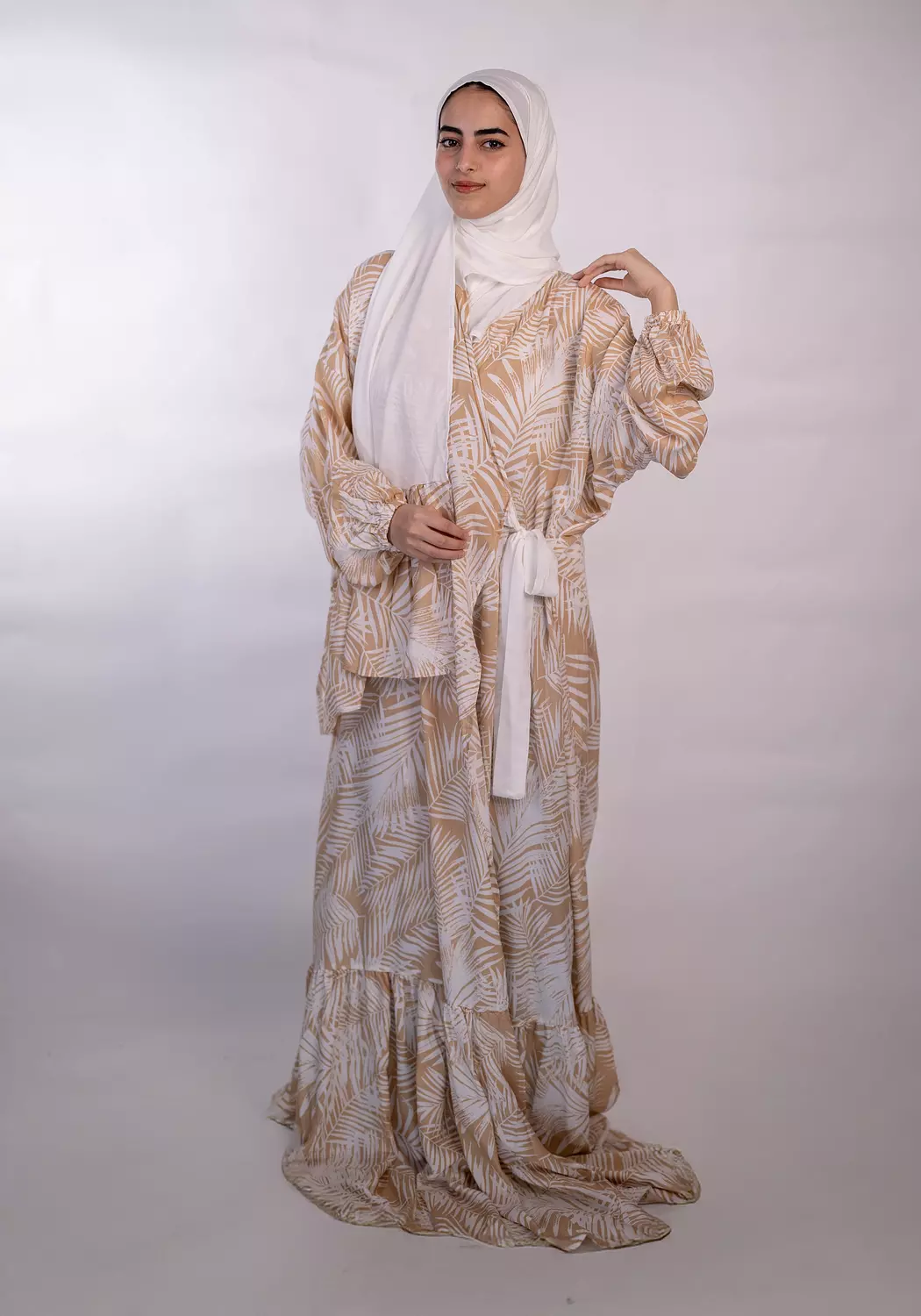 Ruffled Wrap Issdal 2