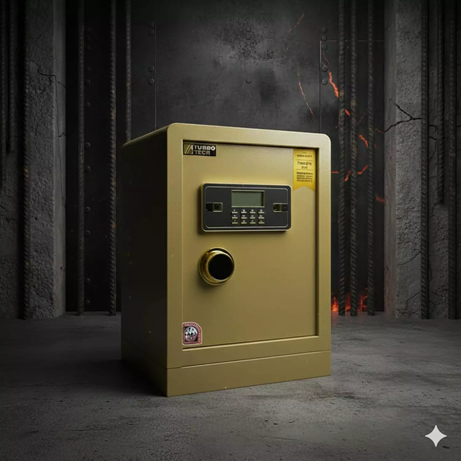 خزنه LG تربو نص تصفيح ضد الحريق AP70  image