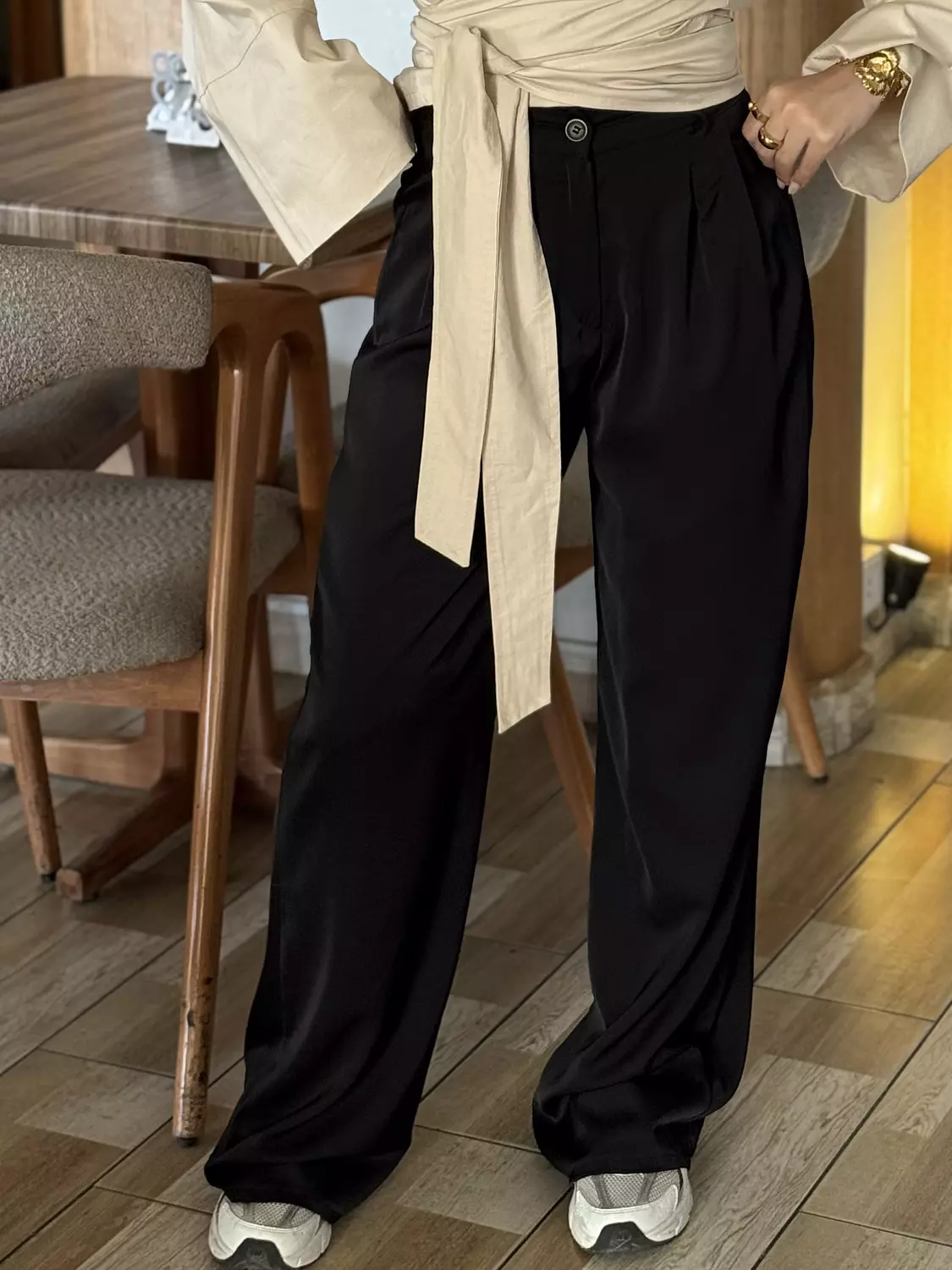 Soft Black Pants  image