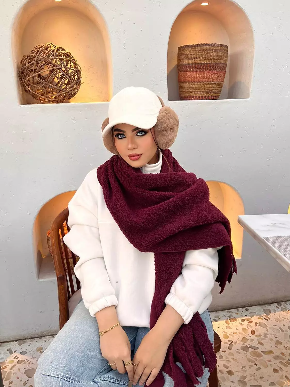 Winter scarf 🧣 6