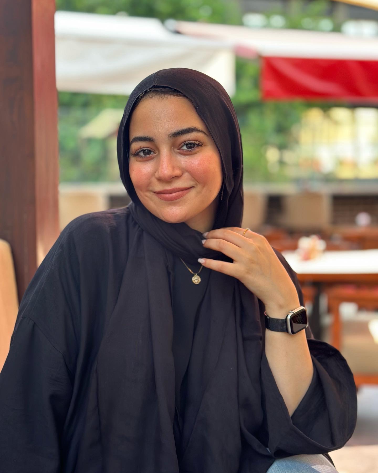 Cotton modal in black image