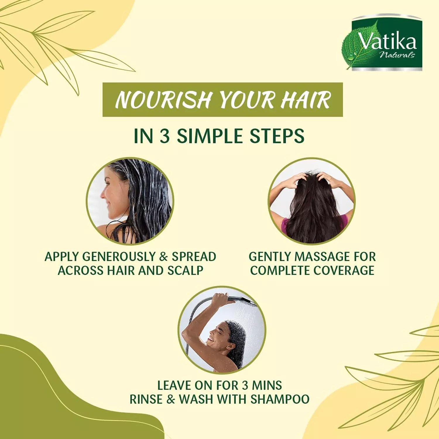 VATIKA HAIR MAYONNAISE HAIR FALL CONTROL 500 ML 2