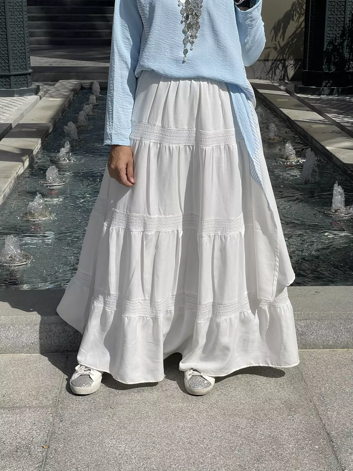 White skirt  3